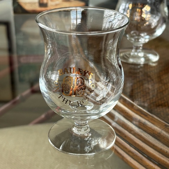 Vintage Baileys Irish Cream On The Rocks Glasses with Box Four - Picture 7 of 7